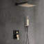 Système de douche mural complet avec valve anti-brûlure à pression équilibrée-93729517