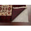 Tapis de couloir rouge en laine noué à la main de conception unique 2 pi 11 po x 5 pi Aquarius