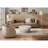 Leong Solid Shape Coffee Table with Storage