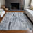 Machine Washable Indoor/Outdoor Claudian ACN1630 Blue Rug-104235681