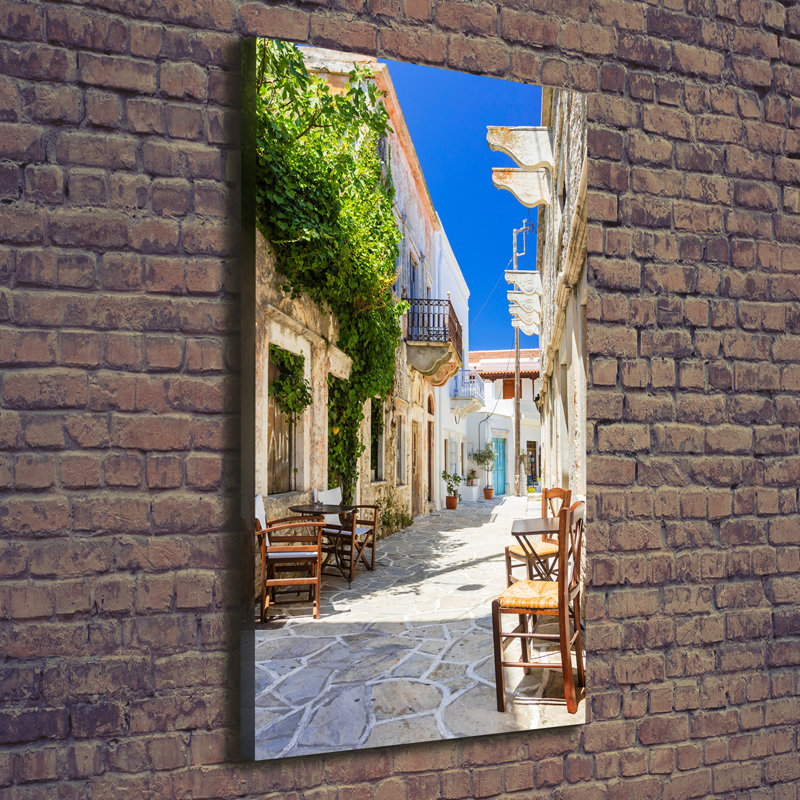 Naxos Island Greece - Wrapped Canvas Print