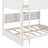 Queen Over Queen Bunk Bed With Cabinets And USB-1462132501