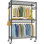 Plus Heavy Duty Rolling Garment Rack 3 Tiers Adjustable...