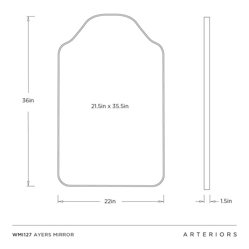 Ayers Large Mirror