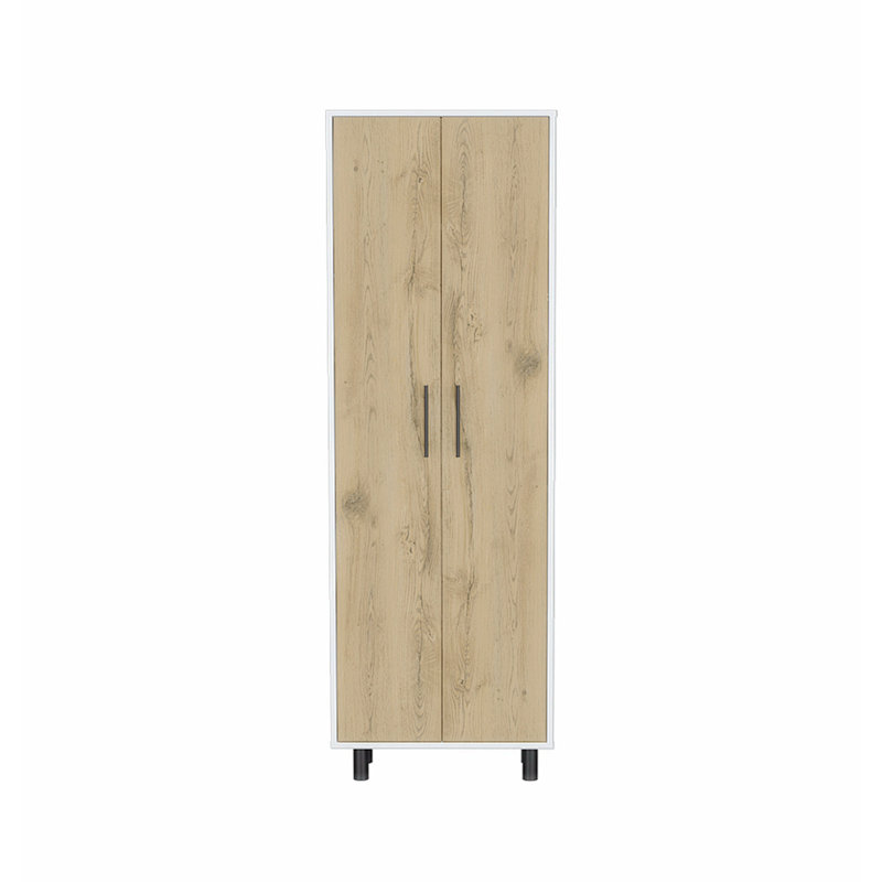Cabinet décoratif, Beige / Blanc