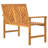 Solid Wood Acacia Outdoor Bench