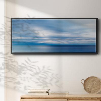 Forever Blue- Framed Canvas