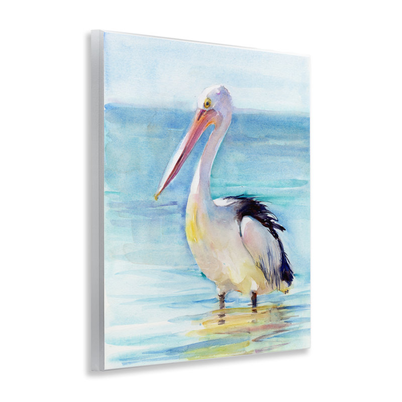  «Pelican Wading in Sea», art mural par John Keeling