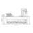 White Solid Wood TV Cabinet Fireplace-118342487-118342485