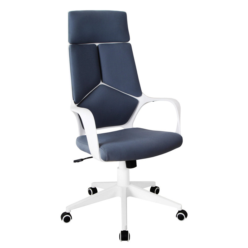 Fauteuil de direction moderne Coghill, Bleu