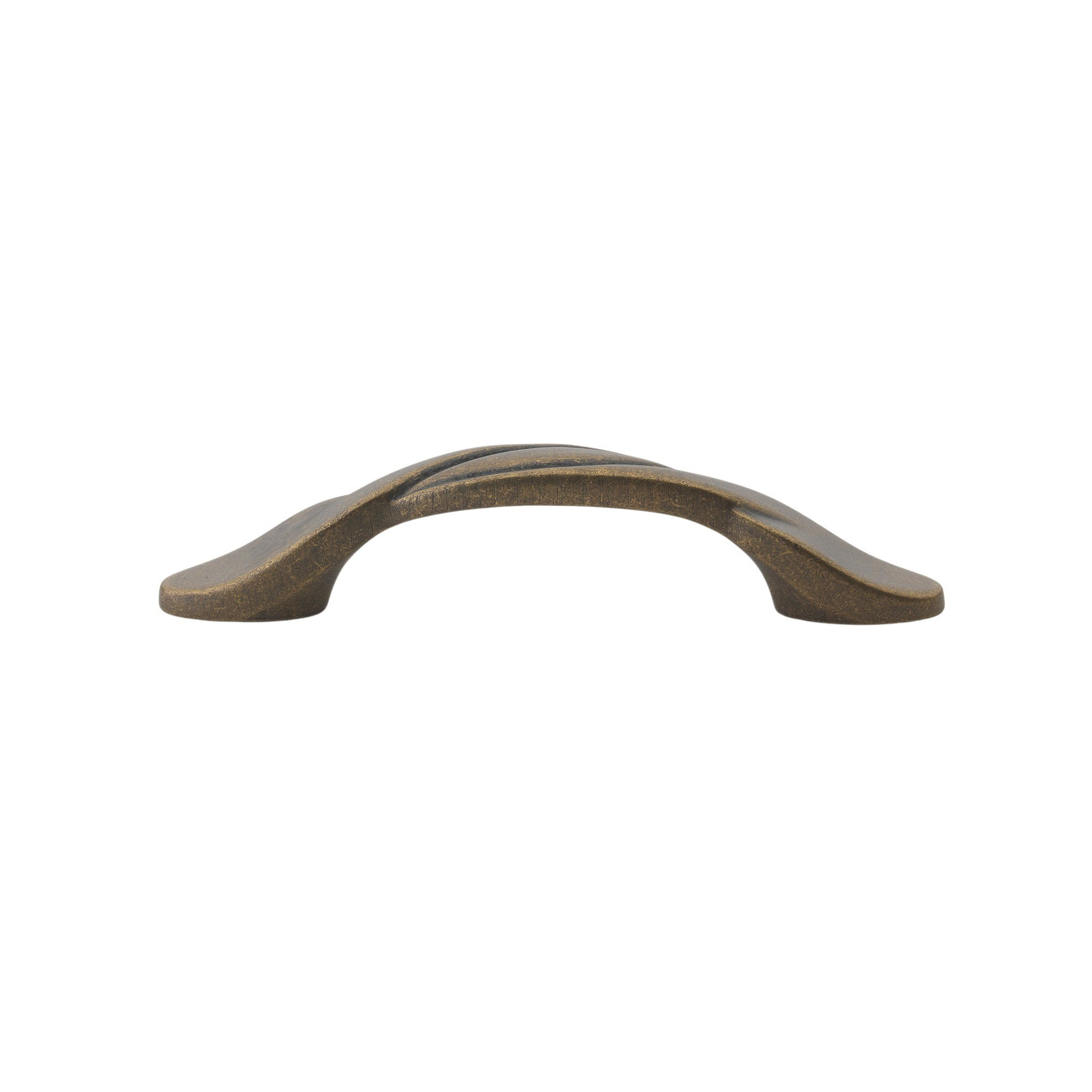 GlideRite Hardware Classic Twisted Pull, Antique Brass