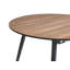 SENIAC Extendable Oval Metal Base Dining Table