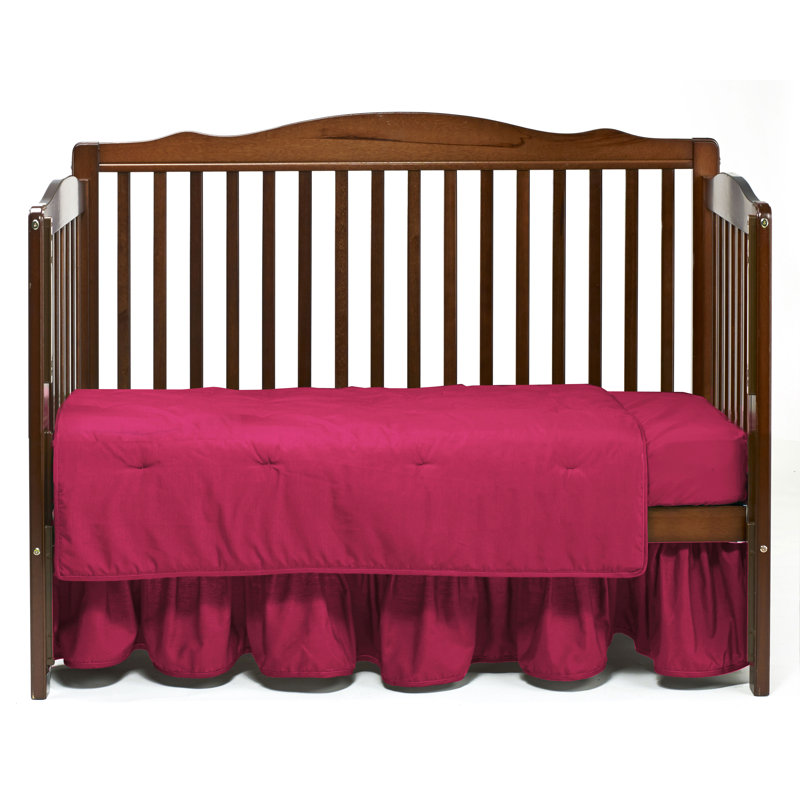 Ensemble de literie pour lit de bébé 3 pièces Bostic, Bleu royal