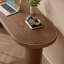 Light-walnut Half-circle Solid Wood desk-1403273733