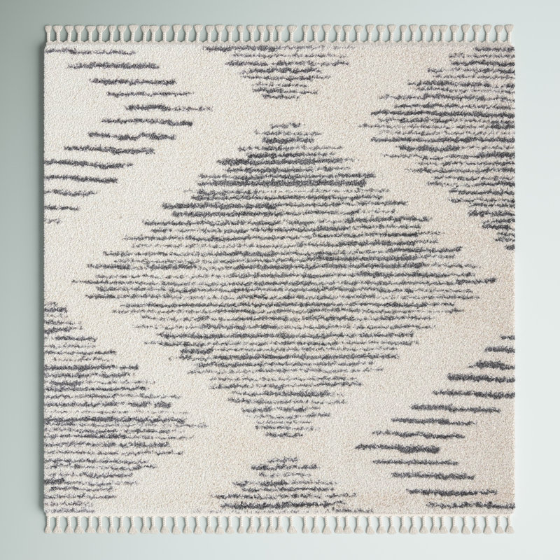Rodney Geometric Indoor Rug, Square 7'10"