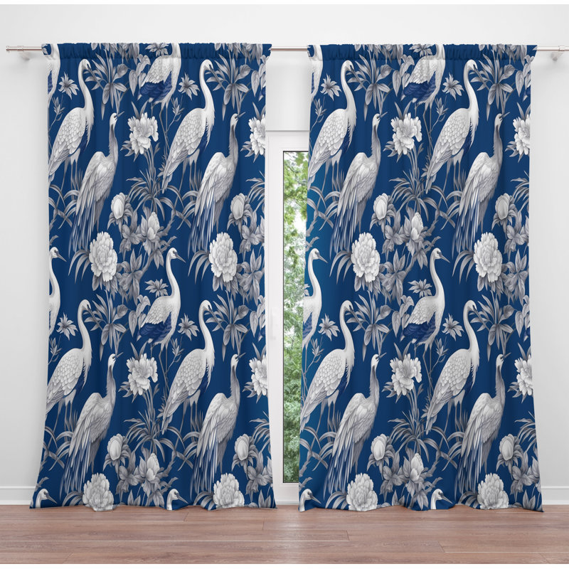 Paire de rideaux obscurcissant en polyester Narka, L 20 po x L 82 po