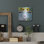 Lark Manor ™ «Floral Sheep2» par St. Hilaire Elizabeth, art mural en métal