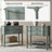 Sessoms Transitional 30"W Solid Wood 2-Drawer End Table with Built-in Charging Station-980188088