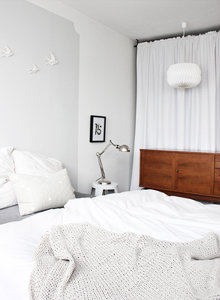 Wohnlicher Mix aus Scandi und Vintage