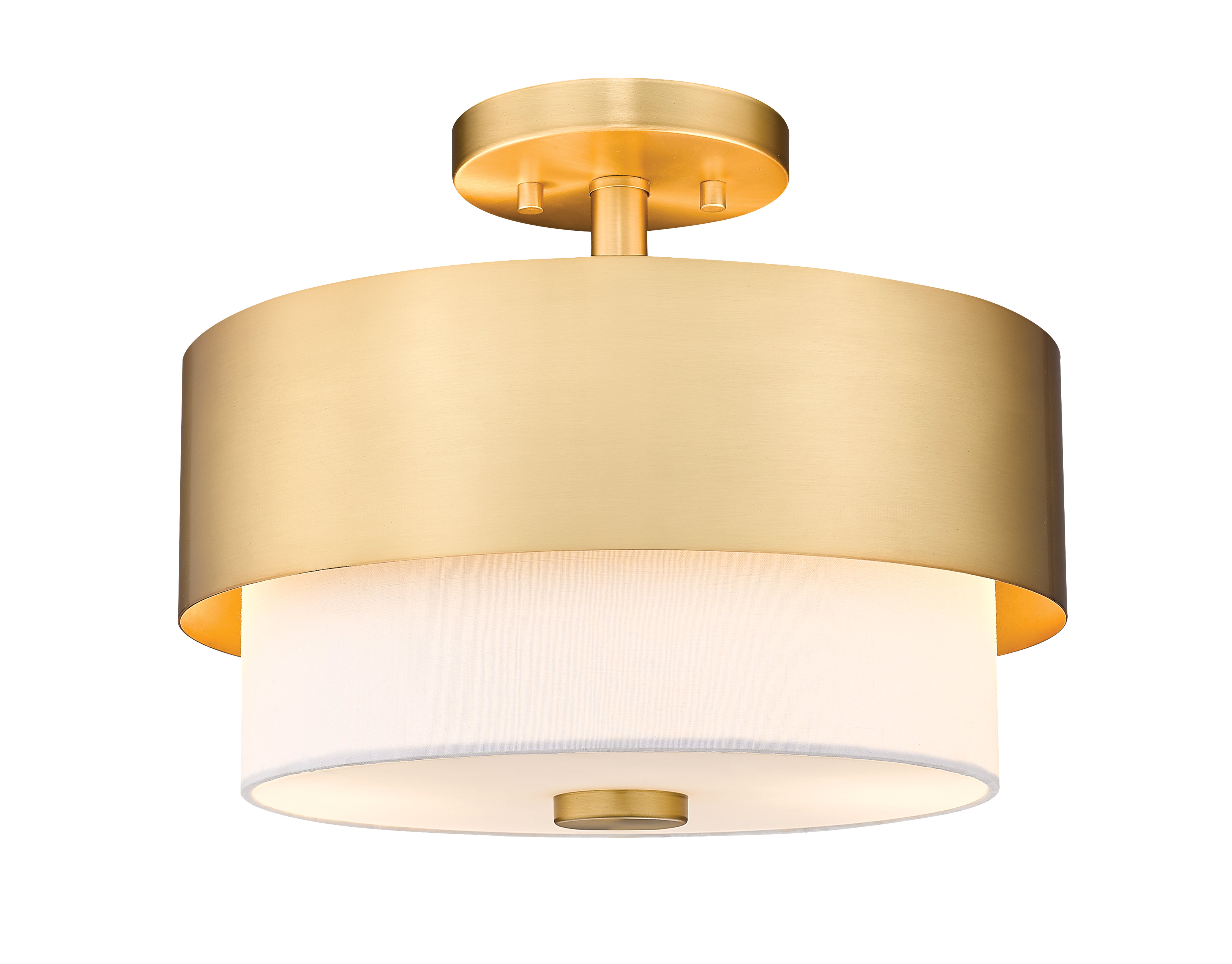Willa Arlo™ Interiors Tilden Semi Flush Mount & Reviews | Wayfair