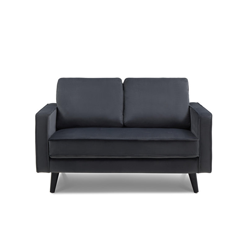 Balfor 2 Seater Velvet Sofa, Grey