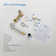 Circular Wall Mounted Optional Single-handle Bathroom Faucet
