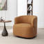 Fauteuil demi-tonneau pivotant de 32 po Tybias-1877948621