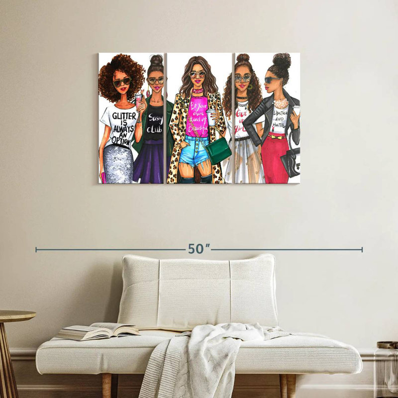 Shuttworth Fashionistas, afro-américaine, H 24 po x l 38 po