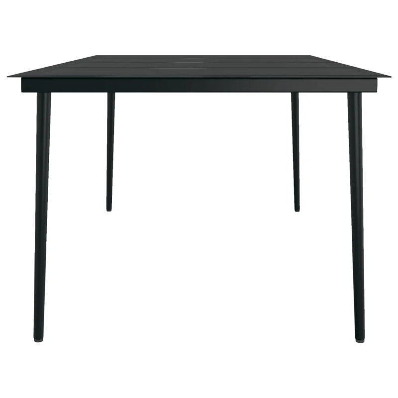 Ensemble de salle à manger de patio 3/5/7 pièces multicolore 31,5 po / 55,1 po vidaXL