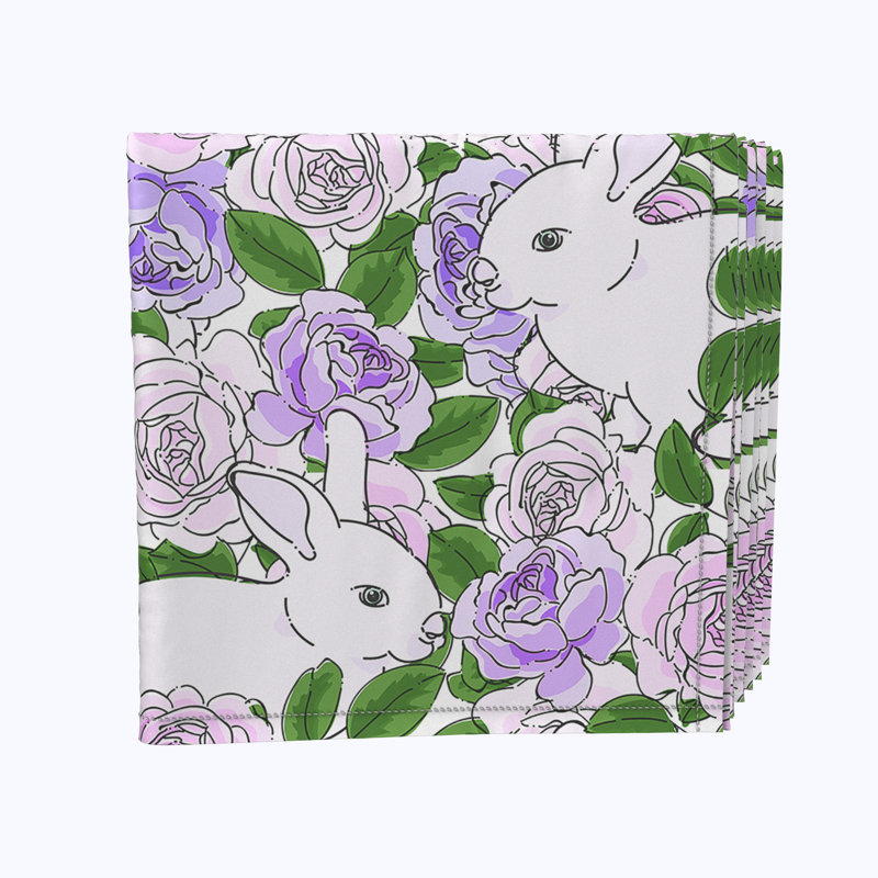 Polyester Animals/Nature Square Napkin