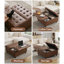 Repose-pieds carré avec rangement Delmontez-950906148