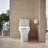 Spacity One-Piece Compact Elongated Toilet With Skirted Trapway, 1.28 Gpf