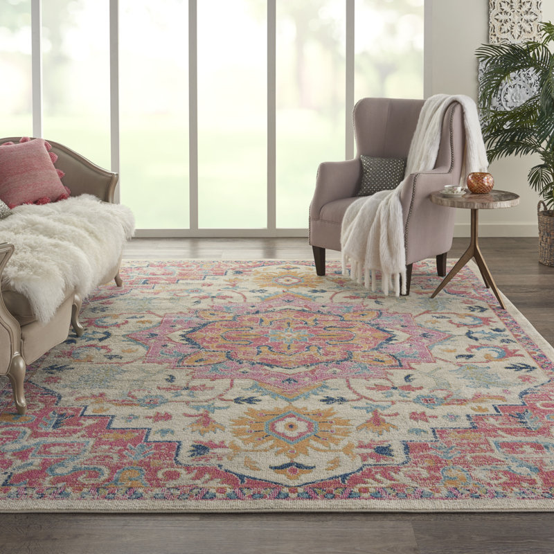 Oriental Indoor Rug, Rectangle 9' x 12'