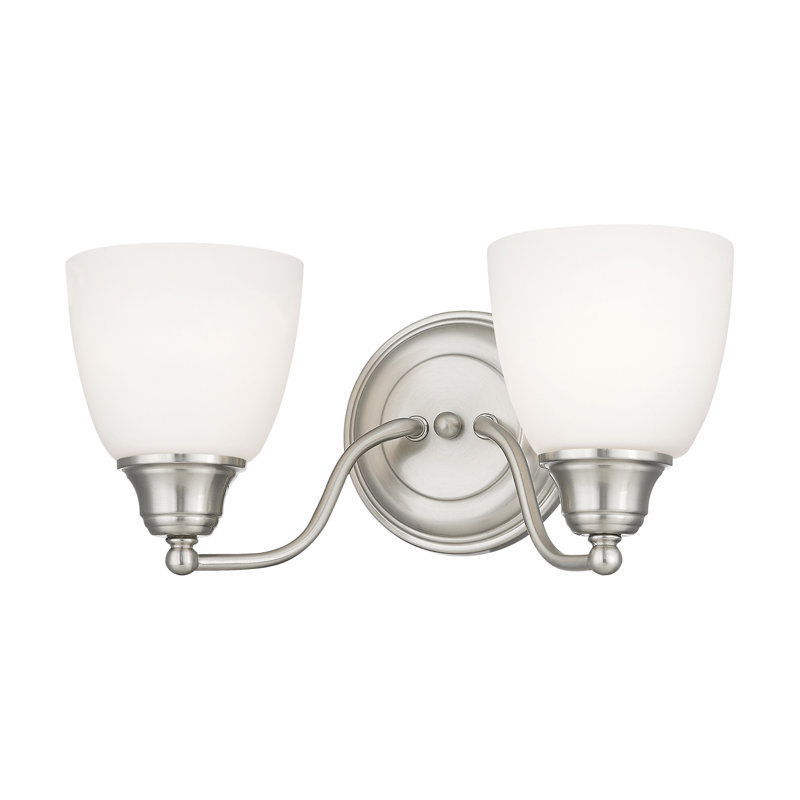 Mayday 2 - Light Dimmable Vanity Light, Brushed Nickel