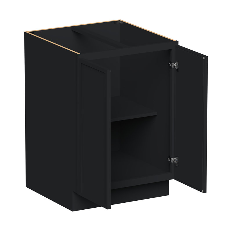 Armoire de cuisine à porte pleine grandeur L 24 po x P 24 po x H 34,5 po prête à assembler, 24"