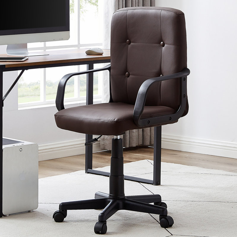 Fauteuil de bureau Latayah, Noir