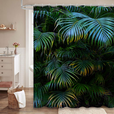 Rideau de douche Palm Tree