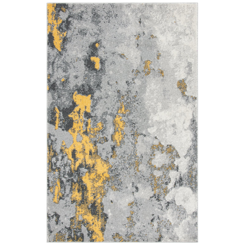 Drury Abstract Area Rug, Rectangle 183 x 274cm