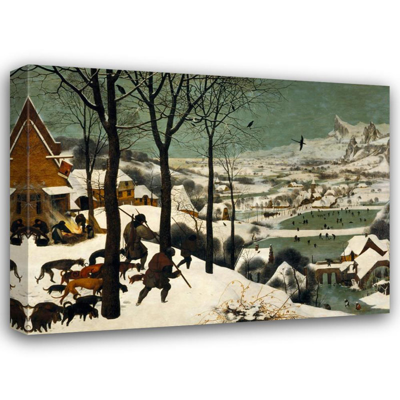 Winterhunters In The Snow, 18" H x 24" W