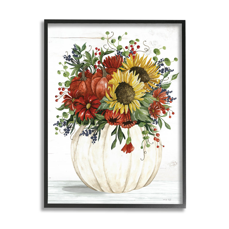 Art champêtre giclée par Cindy Jacobs, Giclée encadrée noir minuit, H 14 po x l 11 po x P 1,5 po