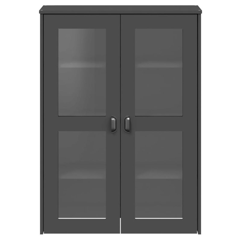 Otie Display Cabinet, Anthracite Grey