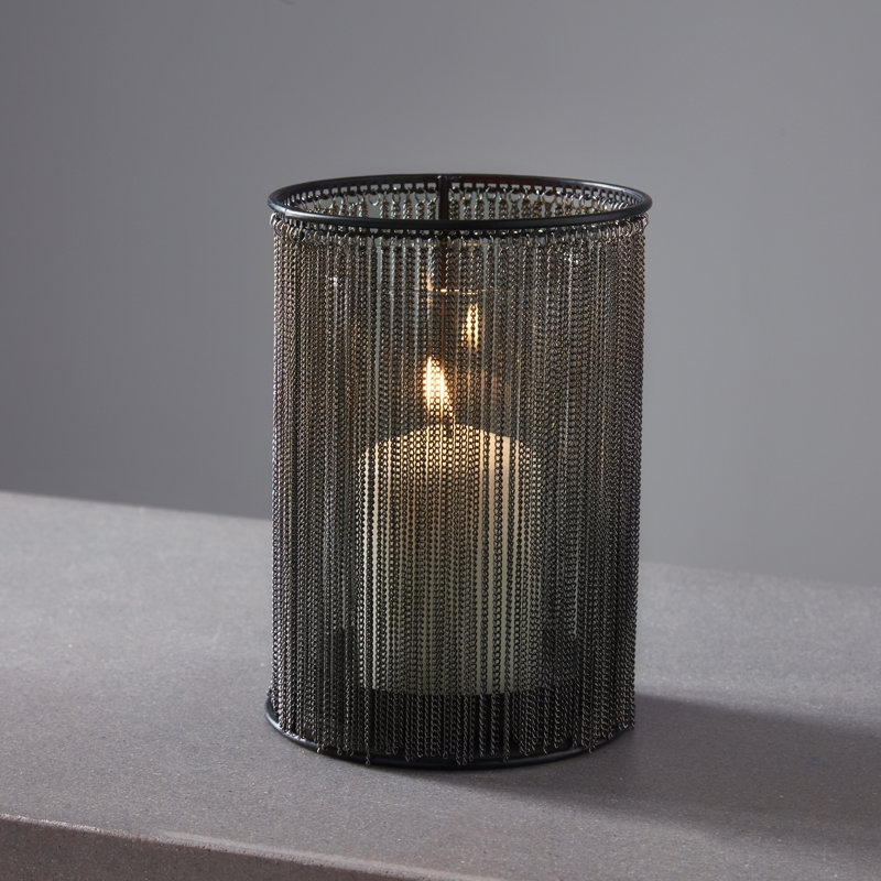17cm Glass Tabletop Votive Holder
