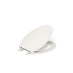 Kohler Brevia Quiet-Close Toilet Seat with Grip-Tight Bumpers and Quick-Attach Hardware
