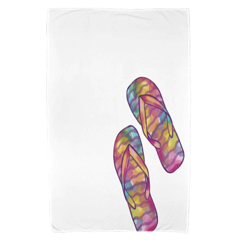 Eastbourne Beach Towel, White