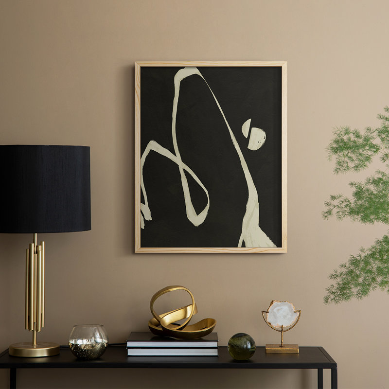 Neutral Spring II Framed Print - Solid Wood, Natural, 21" H x 17" W