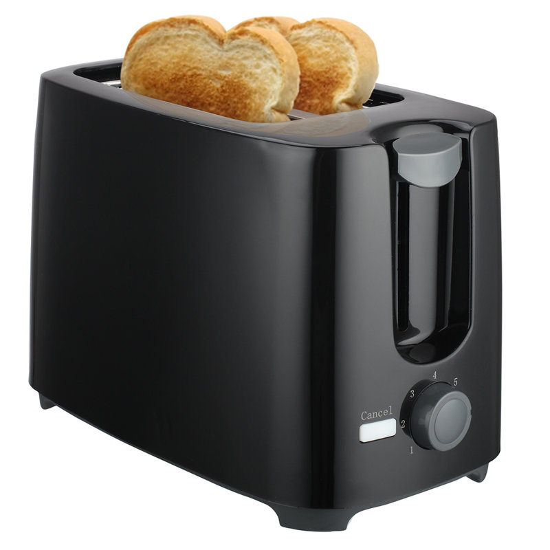 Premium 2-slice Toaster, Black