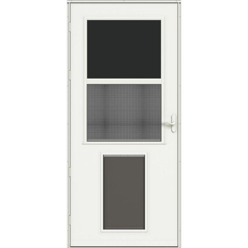 Highview 20 Series Pet XL (poignée en amande incluse), Blanc, H 81 po x l 36 po x P 1,81 po