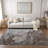 Washable Abstract Indoor / Outdoor Rug-262789293