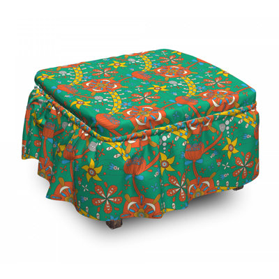 Ottoman Slipcover
