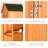 Space Saving Sheds, Solid Wood Waterproof Farmhouse Patio Storage